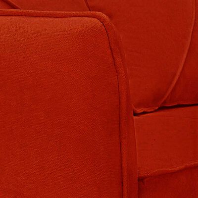 Imagen 2 del producto Juego de Living Elegant Detail Atlanta Sofá 3 Cuerpos + Sofá 2 Cuerpos + Sillón 1 Cuerpo Rojo