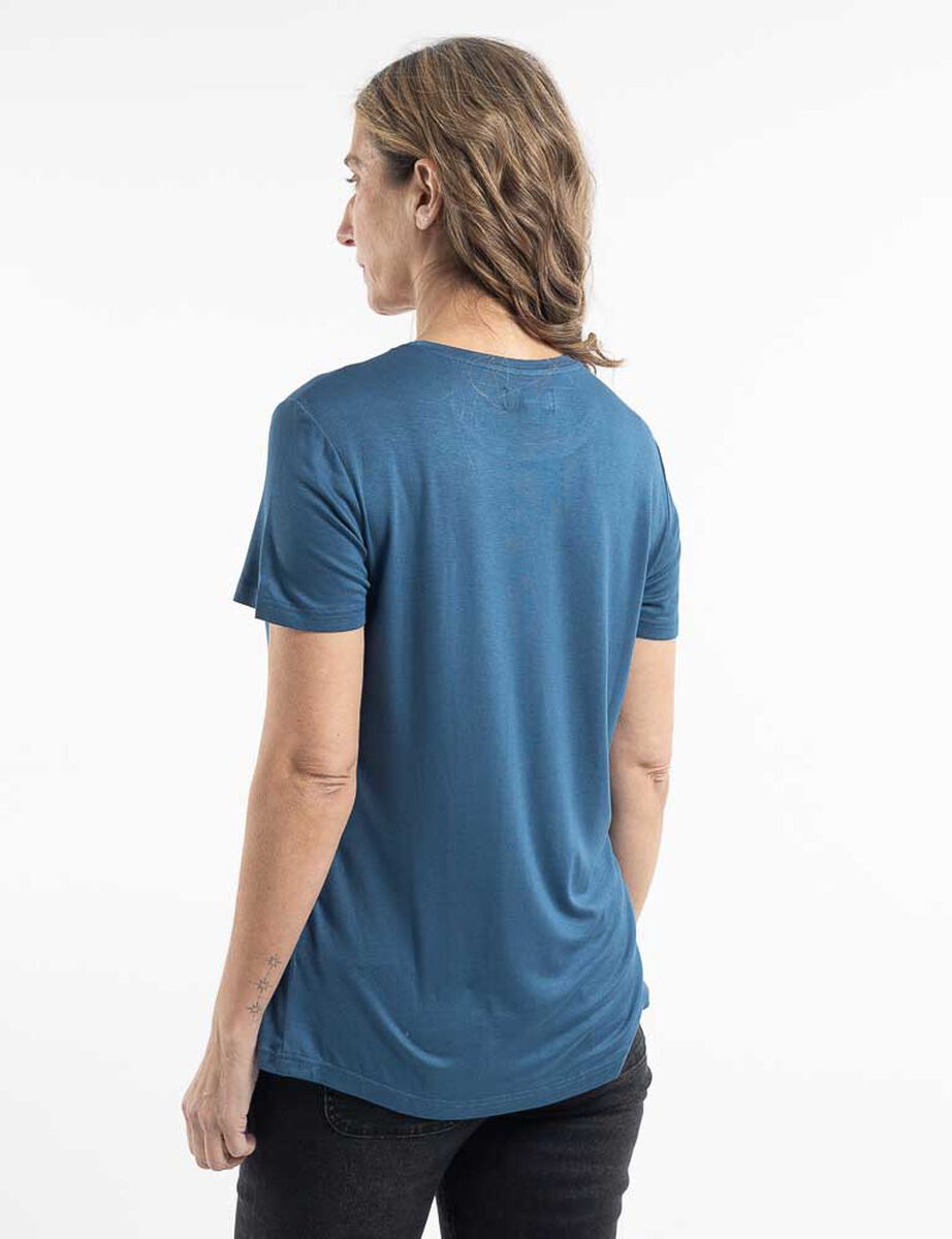 Polera Con Estampado Manga Corta Mujer Portman Club