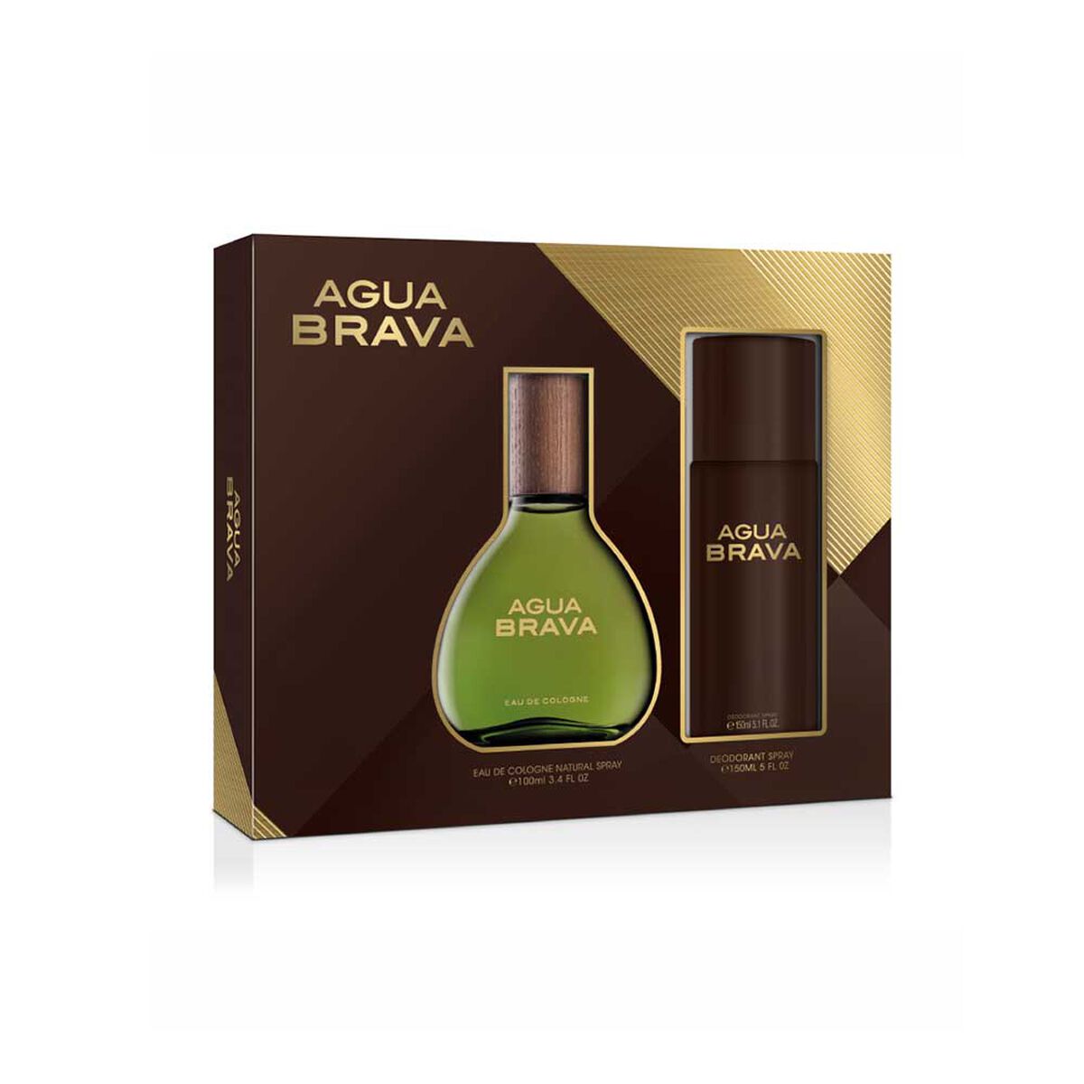 Set Regalo Perfume Agua Brava Hombre EDC 100ml + Desodorante 150ml