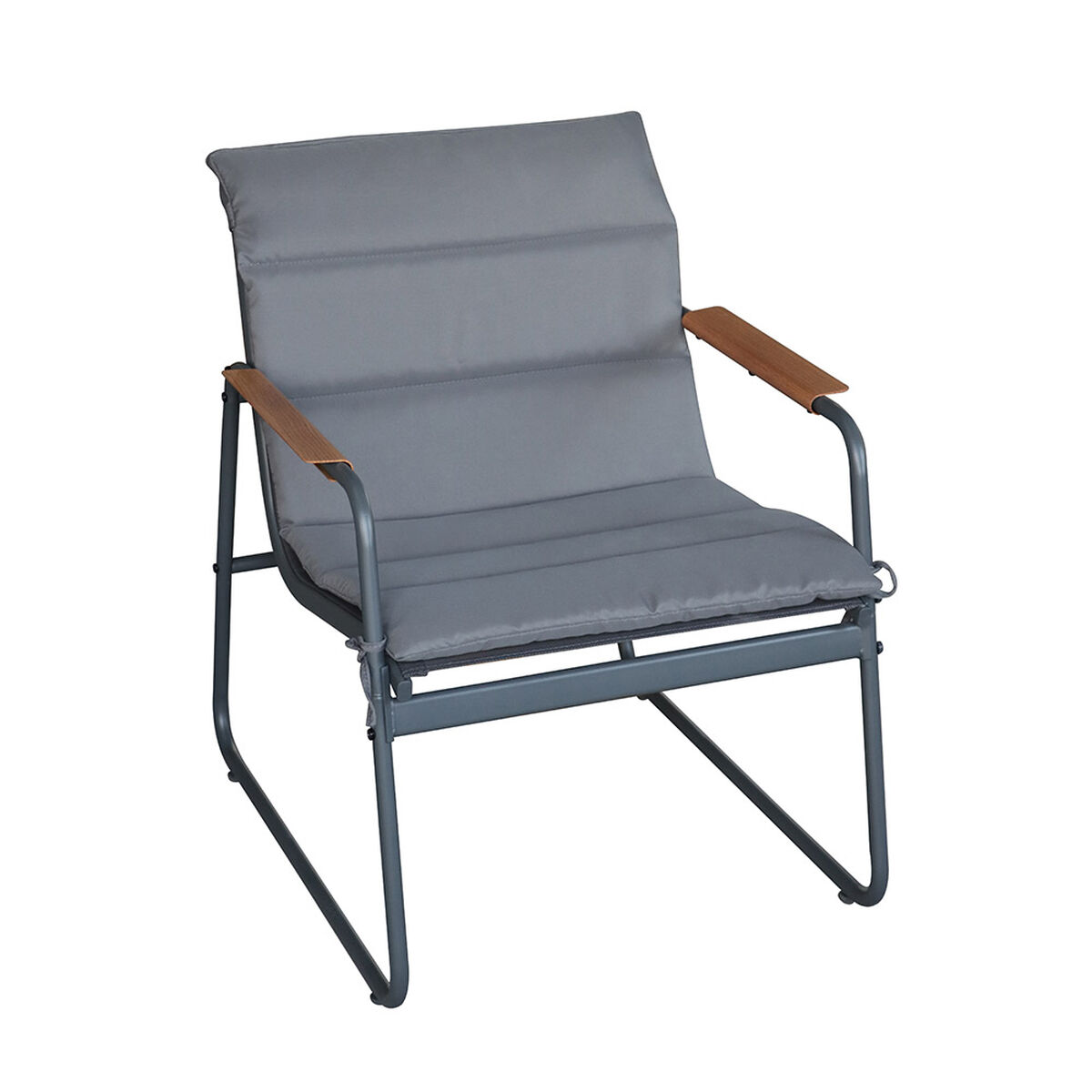 Juego de Living Terraza Casanova Gris Oscuro