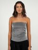Polera Strapless Mujer Icono