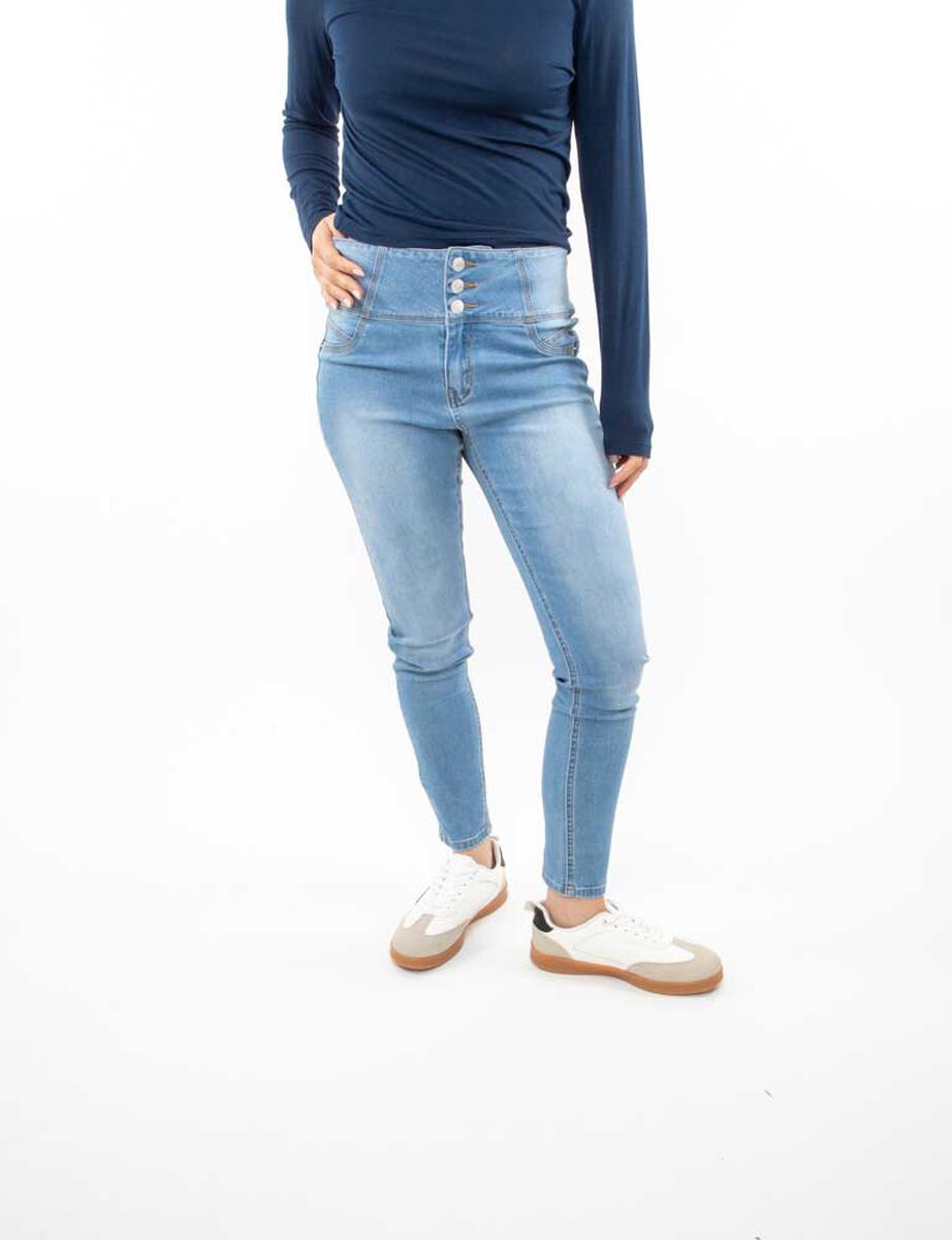 Jeans Skinny Push Up Mujer Icono