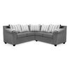 Sofá Seccional Muebles MPR Cattaleya 5 Gris