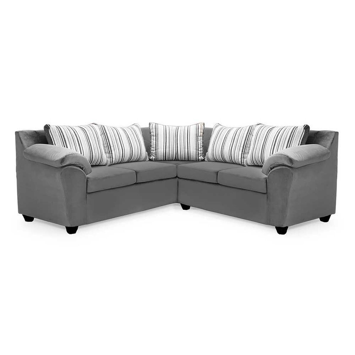 Sofá Seccional Muebles MPR Cattaleya 5 Gris