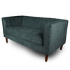 Sof&aacute; Tela Velvet Latam Home Sorrento 2 Cuerpos