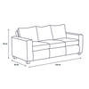 Sofá Innovamuebles New Bugambilia 3 Cuerpos Beige