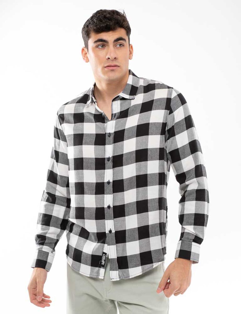 Camisa Cuadros Hombre Icono