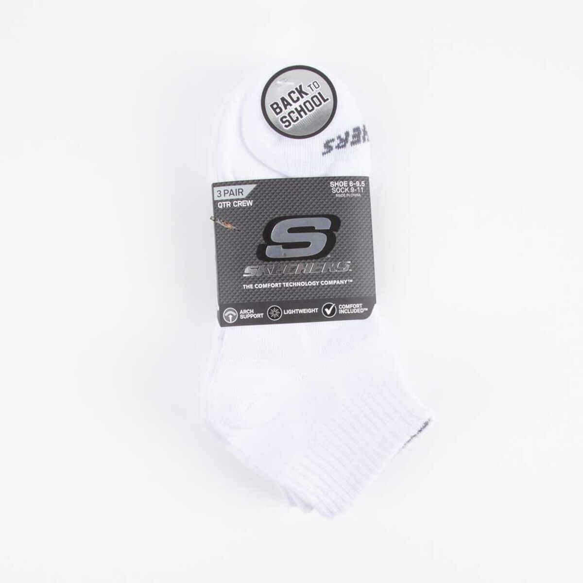 Pack 3 Calcetin Corto Unisex Skechers