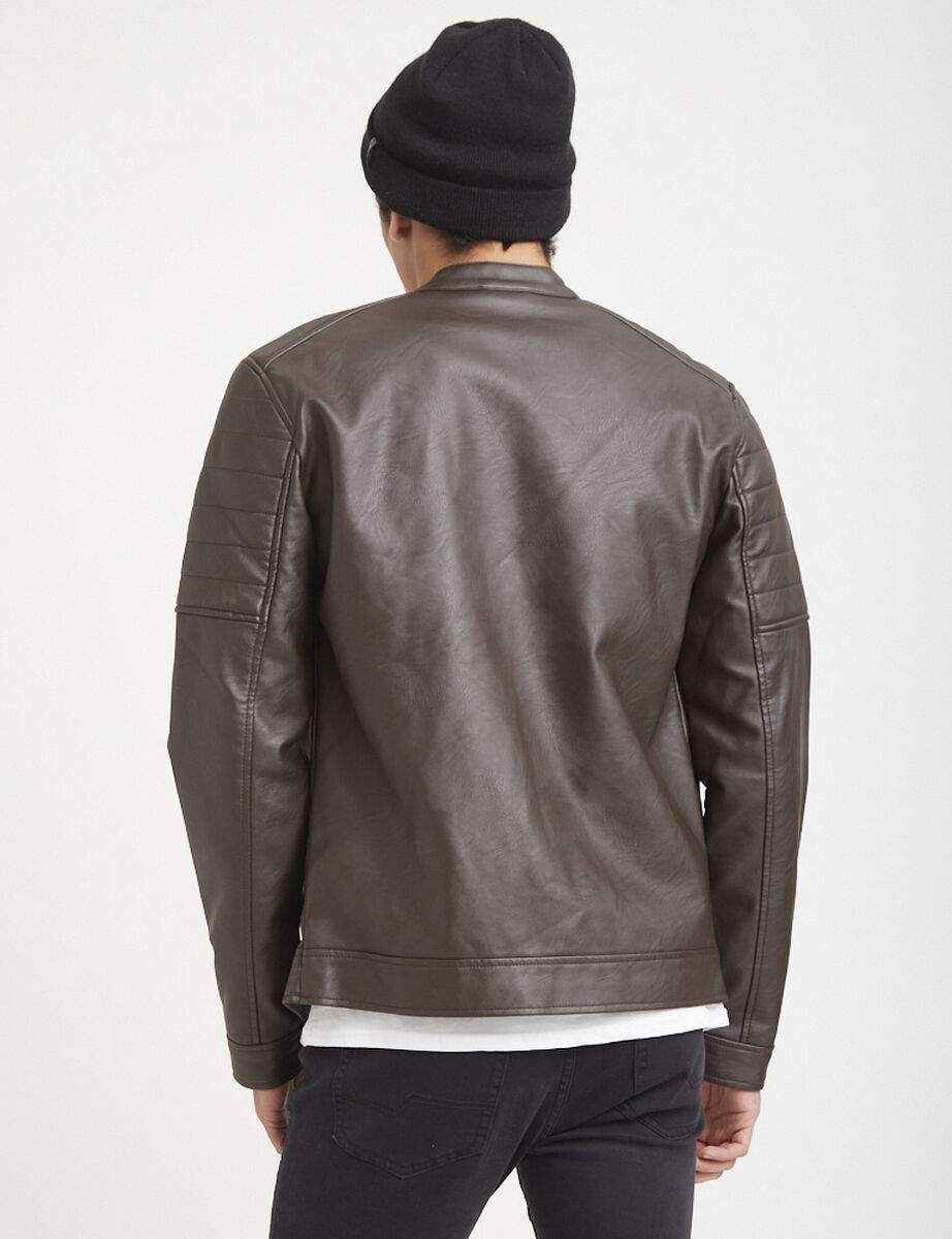 Chaqueta de Cuero Hombre Icono