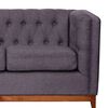 Sof&aacute; Latam Home Roma 2 Cuerpos Gris Oscuro