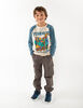 Pantalón Jogger de Algodón Niño Chess