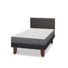 Cama Europea CIC 1,5 Plazas Anatomic + Respaldo Villarrica