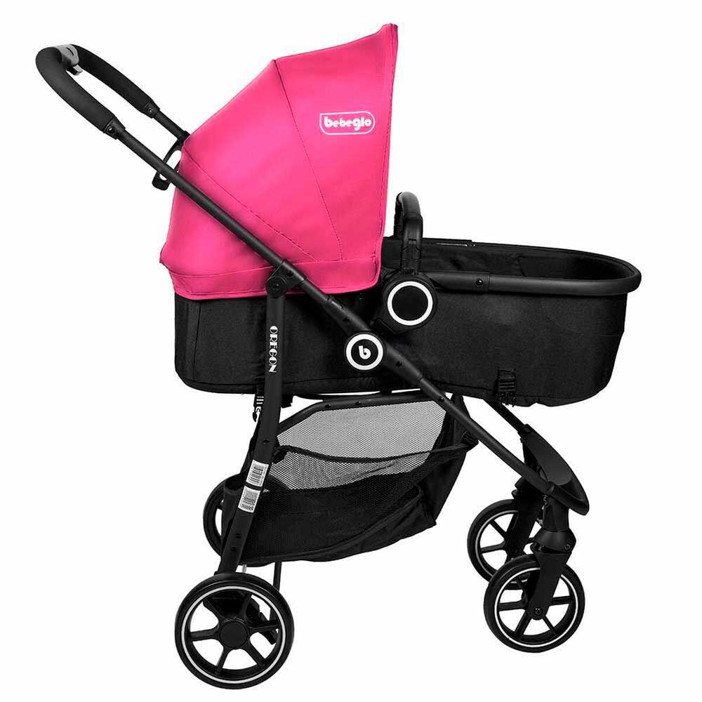 Coche Travel System Isofix Oregon Fucsia Bebeglo | Abc