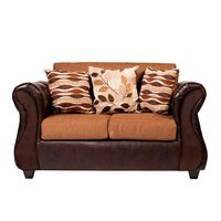 Sofá Alto Hogar Richmond 2 Cuerpos Café