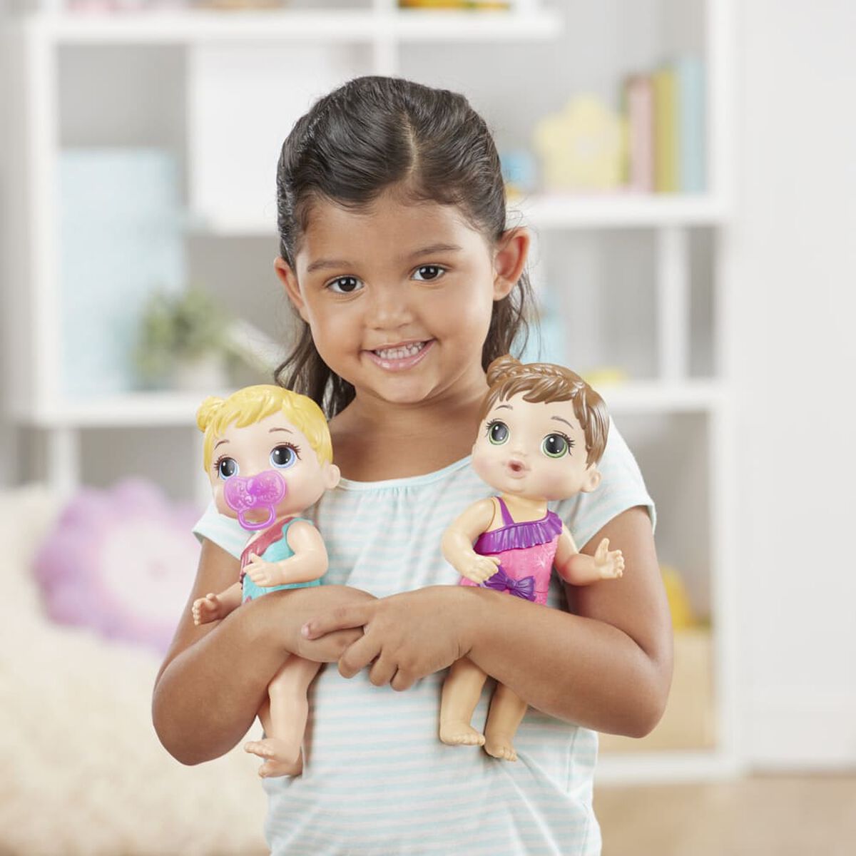 Muñeca Baby Alive Bebé Chapoteos Y Abrazos