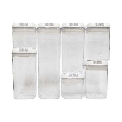 Imagen 2 del producto Set de 7 Contenedores Simplit Transparente