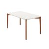 Comedor Decocasa Donatella 6 Sillas Off White Castaño