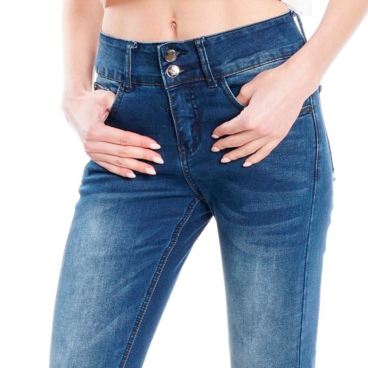 Jeans Tiro Ultra Alto Mujer Ellus
