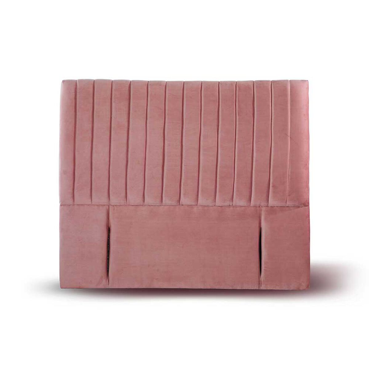 Respaldo Latam Home King Sorrento Tela Velvet Palo Rosa