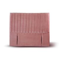 Respaldo Latam Home King Sorrento Tela Velvet Palo Rosa