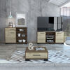 Rack TV Hasta 50" + Buffet + Mesa de Centro TuHome Marsella Gales-Duna