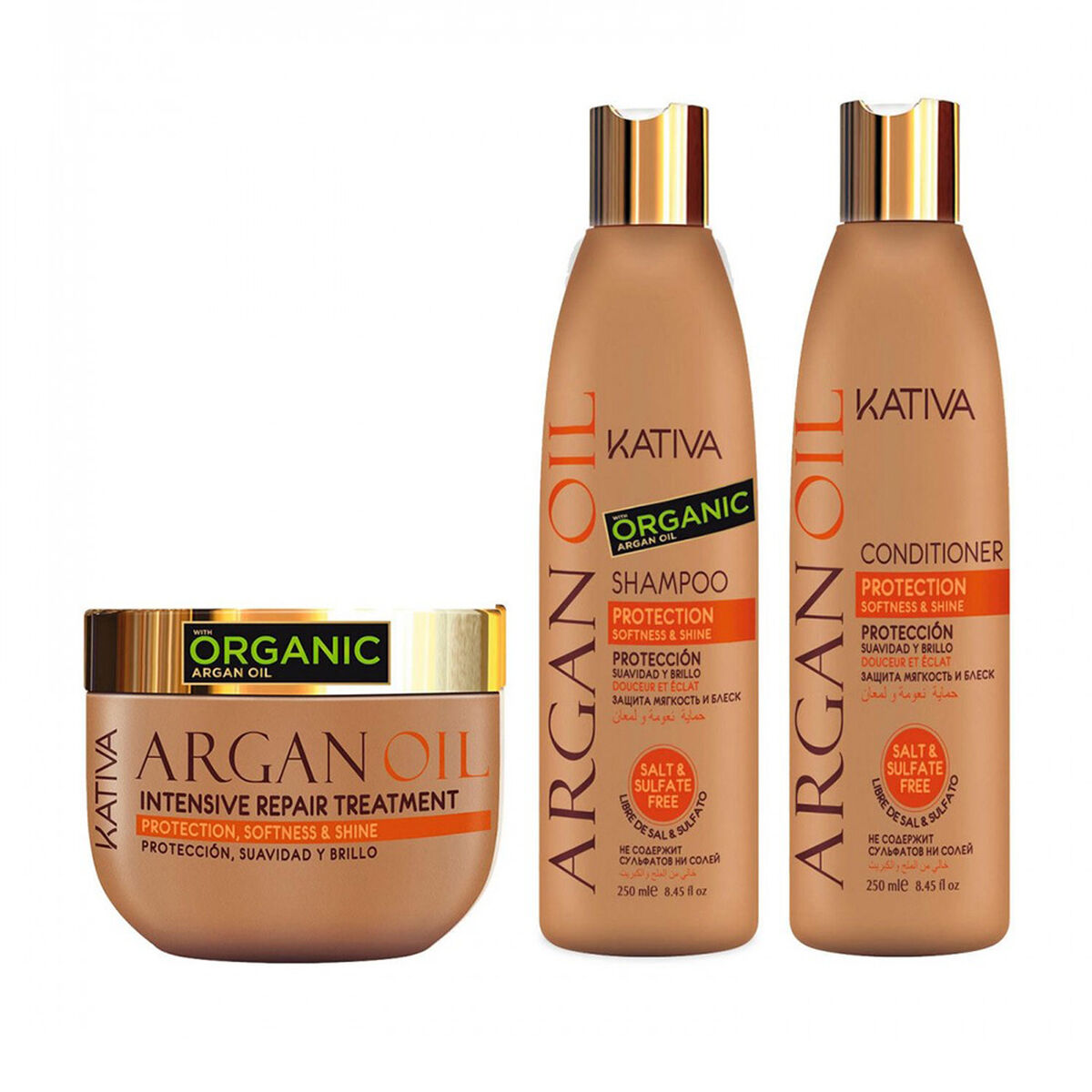 Pack X 3 Argan Oil Kativa