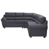 Sofá Seccional Mexx Muebles Dubai 5 Cuerpos Gris