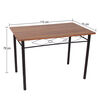 Juego Comedor Villarrica 4 Sillas Roble