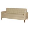 Futón Latam Home Genova PU 3 Cuerpos Beige