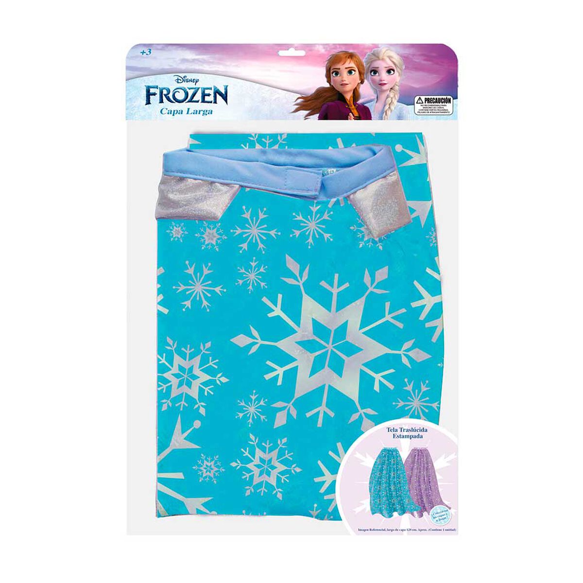 Disfraz Capa Elsa o Anna Frozen Disney