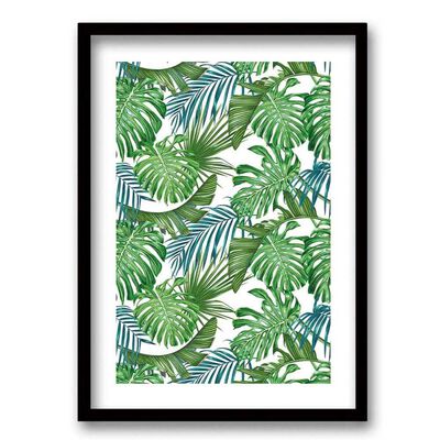 Imagen 1 del producto Cuadro Decorativo Retela Mix Palm 50 x 35 cm