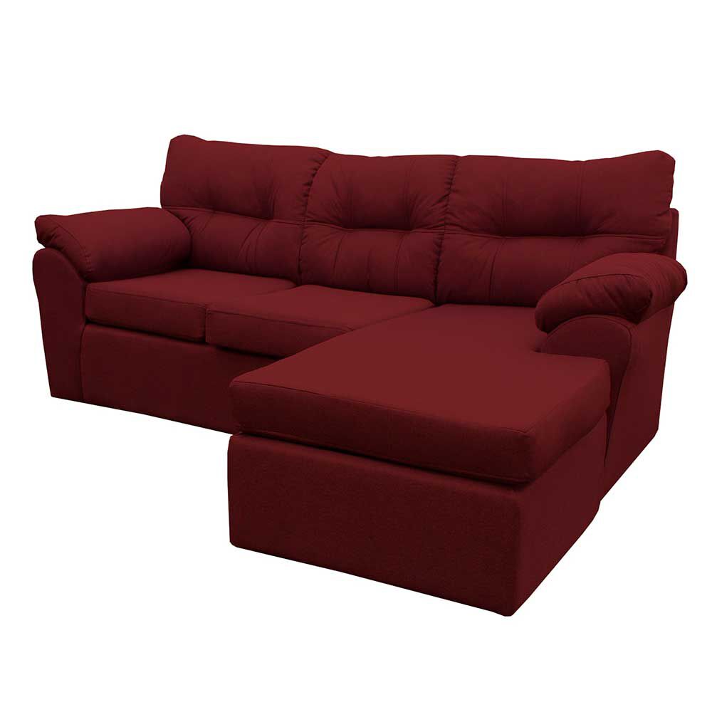 Sofá Modular Muebles MYM Alta 4 Cuerpos Burdeo