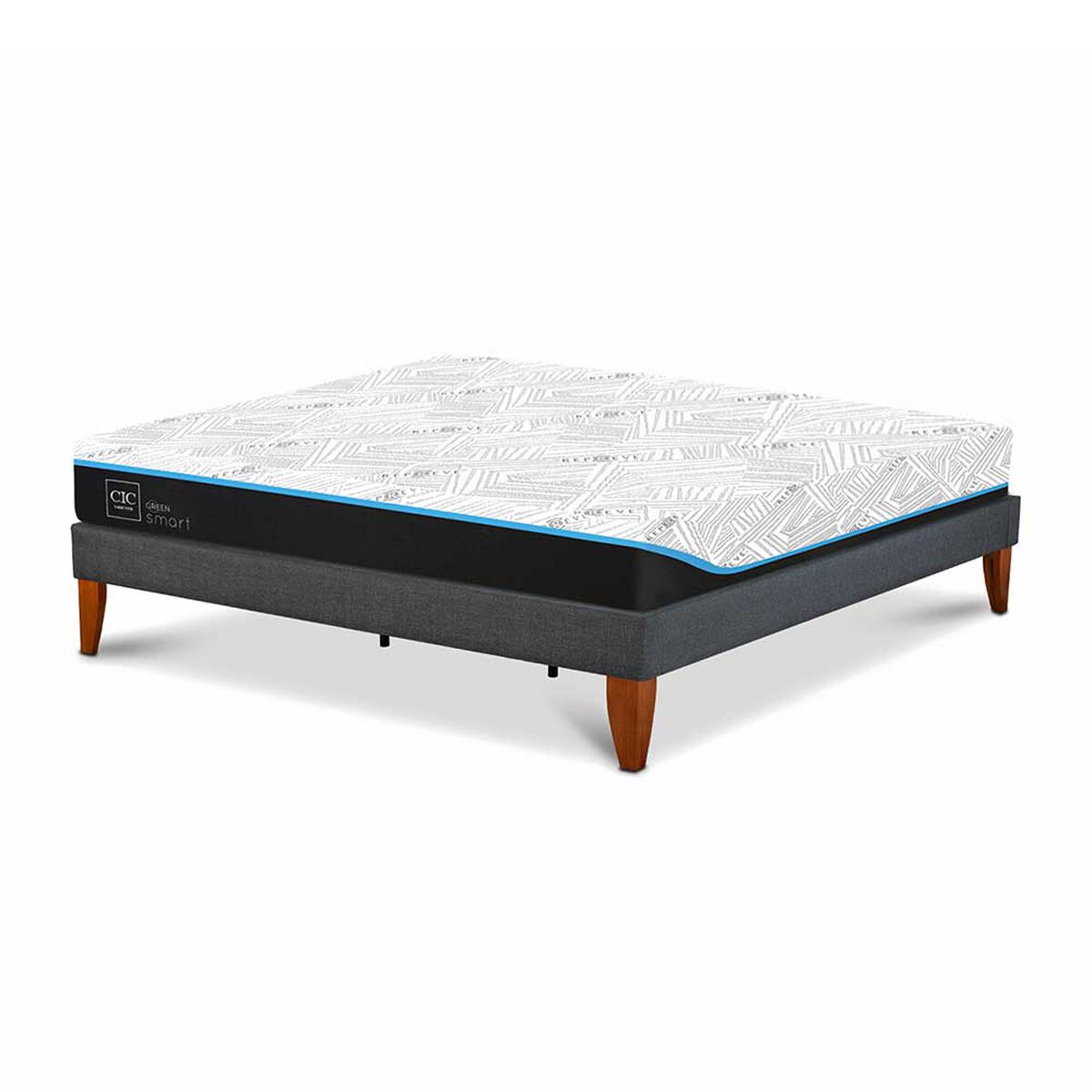 Cama Europea CIC Green Infinity King +
