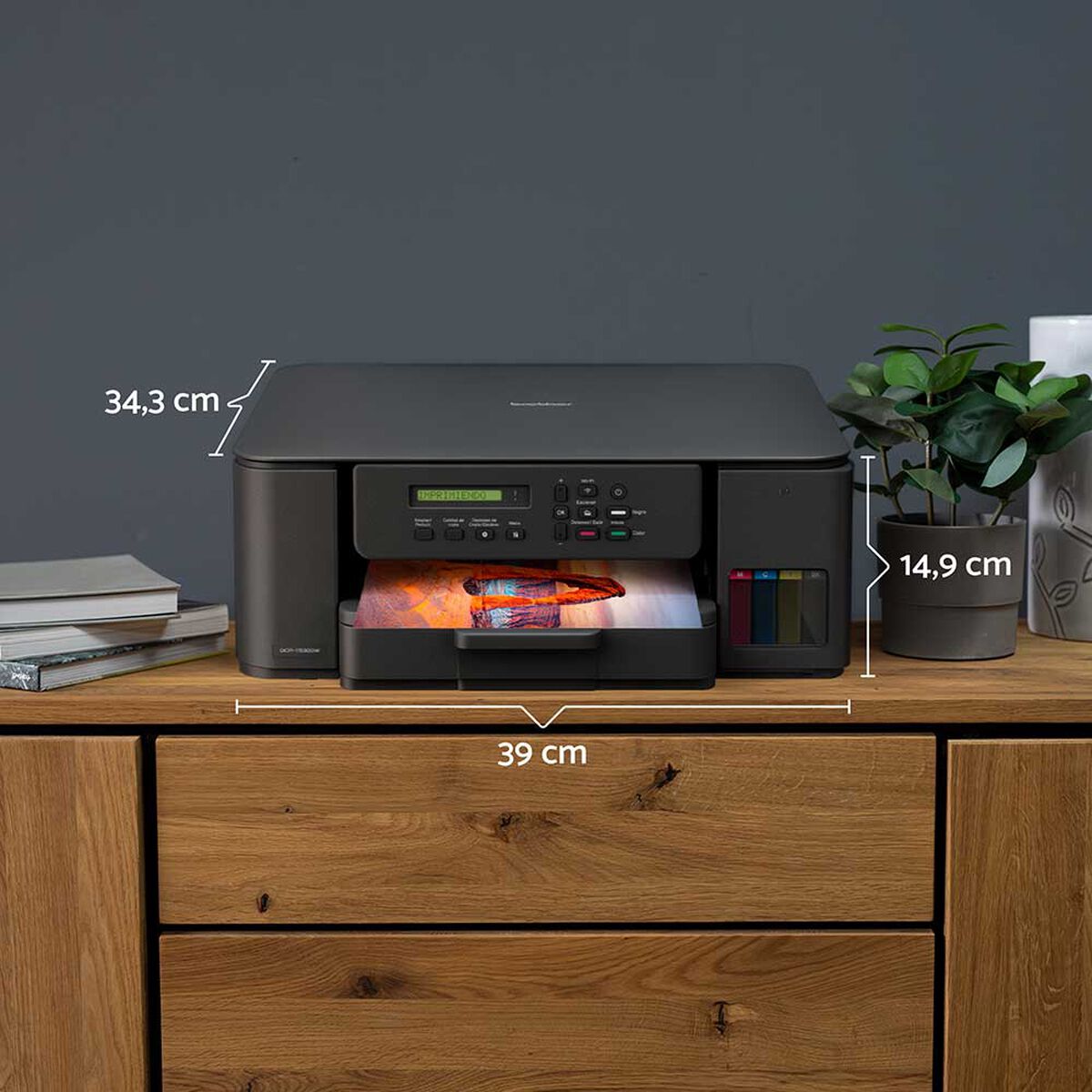 Multifuncional Brother Tinta Continua DCPT530DW Wifi y D&uacute;plex