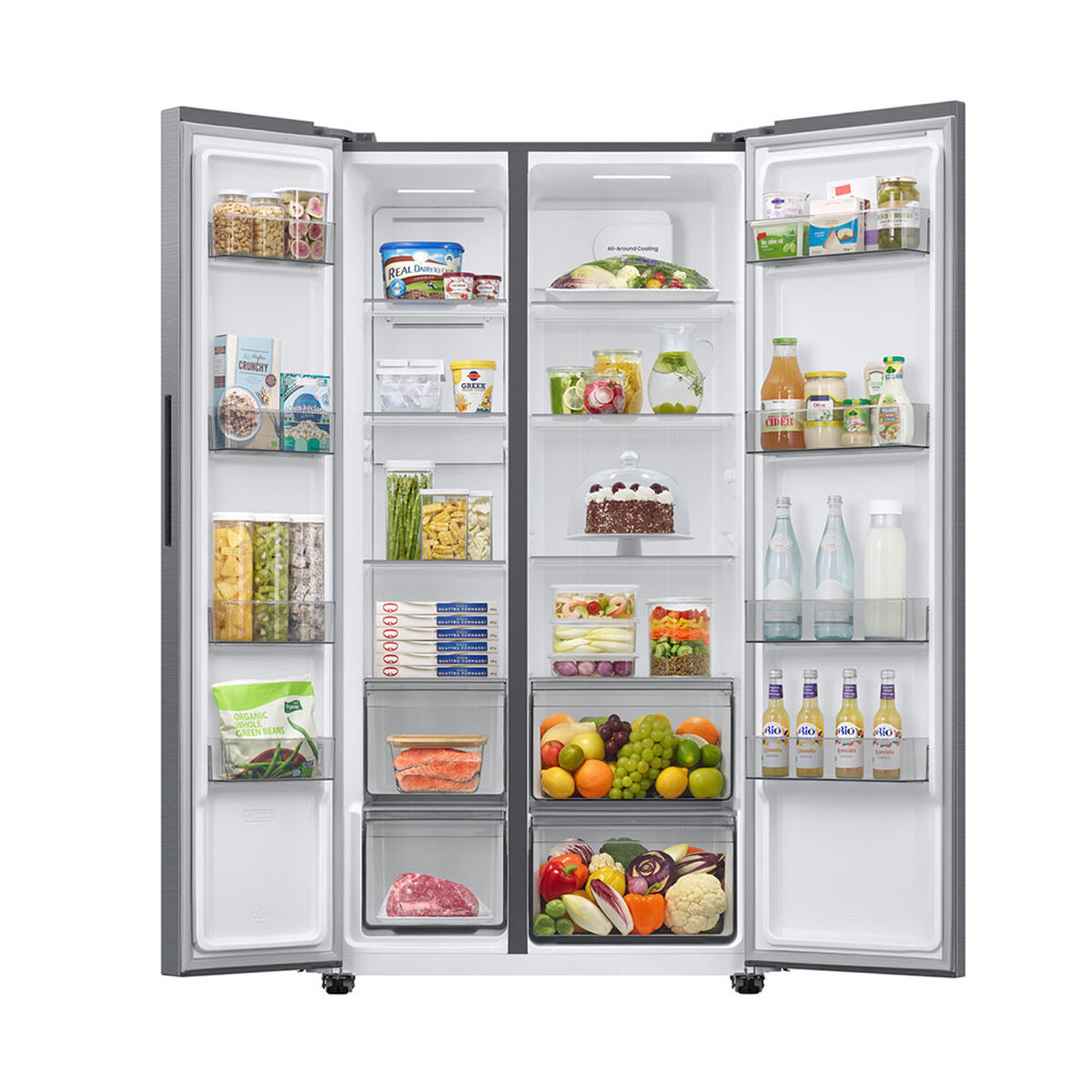 Refrigerador Side by Side Samsung RS40H53XDTZS 346 L