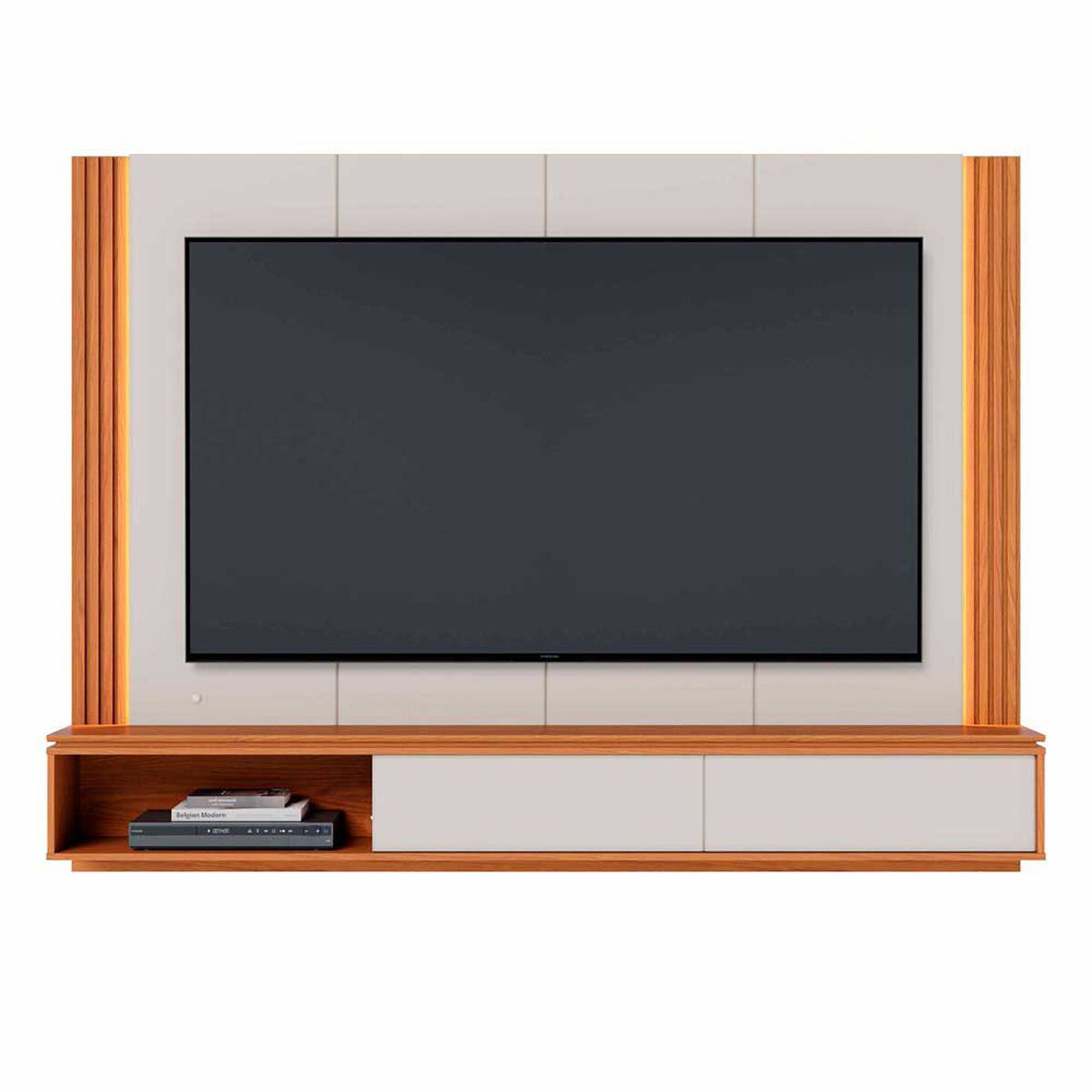 Panel TV Altavision Loa Blanco y Café