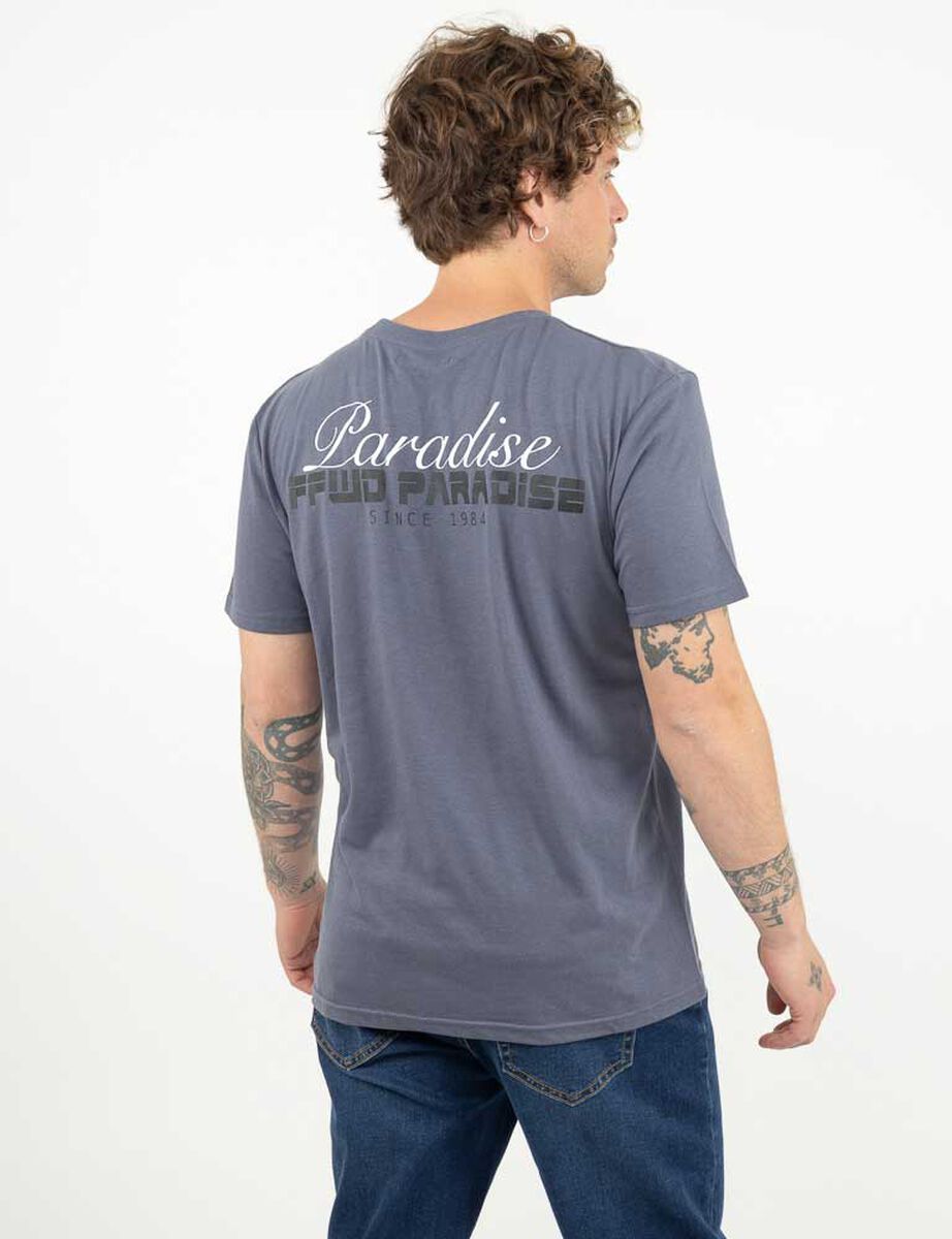 Polera Con Estampado Manga Corta Hombre Zibel