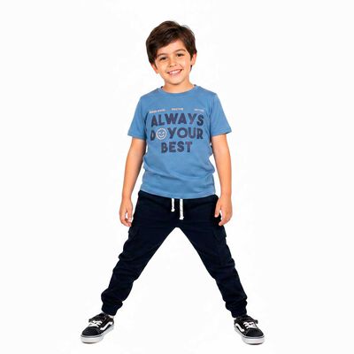 Polera Manga Corta Ni&ntilde;o Chess