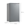 Frigobar Midea MDRD142FGE50 93 L