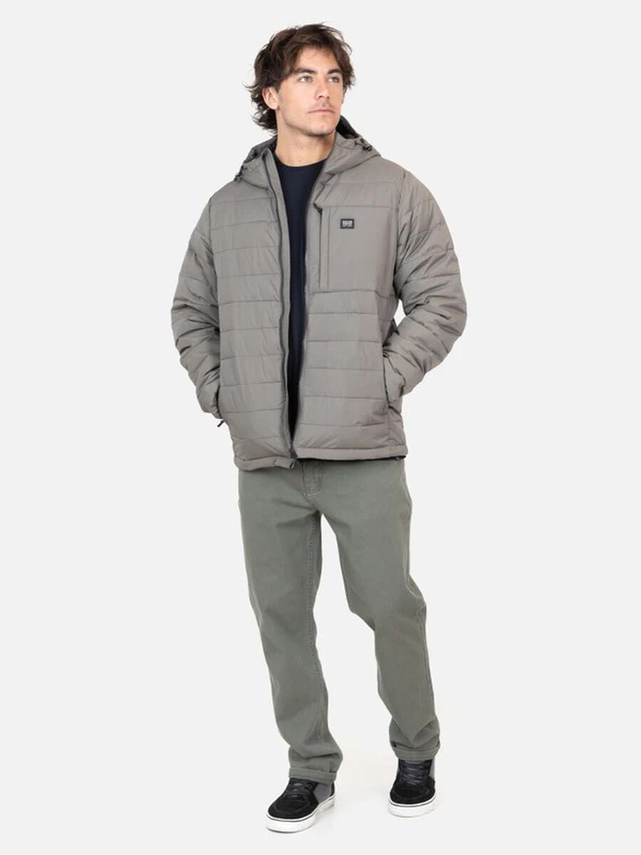 Parka Reciclada Brown Urban Hombre Maui And Song