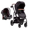 Coche Cuna Travel System Bebe Quest LX Negro Bebesit