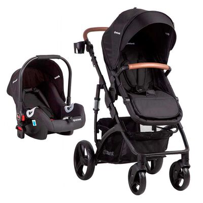 Coche Cuna Travel System Bebe Quest LX Negro Bebesit