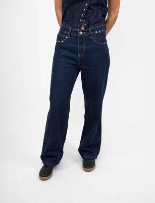Imagen 1 del producto Jeans Straight Mujer Icono Raw
