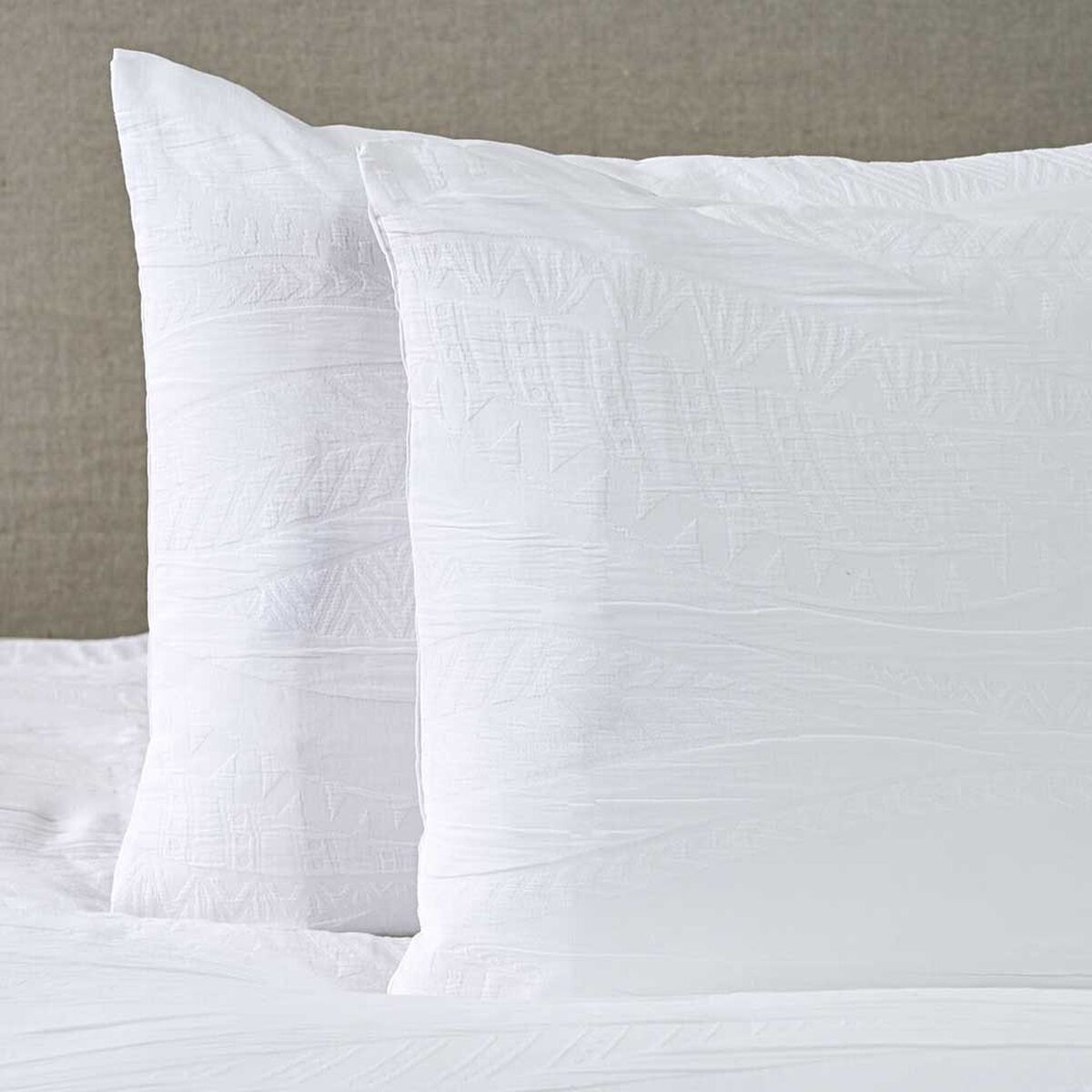 Funda de Plum&oacute;n Cannon 2 Plazas Weaves White