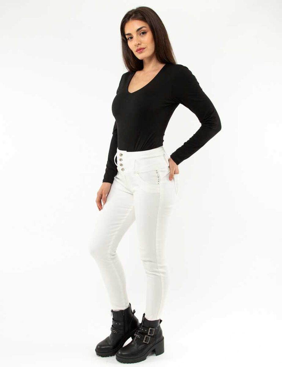 Jeans Skinny Push Up Mujer Fiorucci