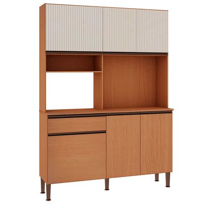 Imagen 2 del producto Kit Cocina Vekkahome Marina 5 Puertas 2 Cajones Café