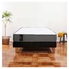 Cama Europea Latam Home 1,5 Plazas Zen Best Negro