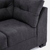 Sof&aacute; Muebles MPR Edimburgo 3 Cuerpos Negro