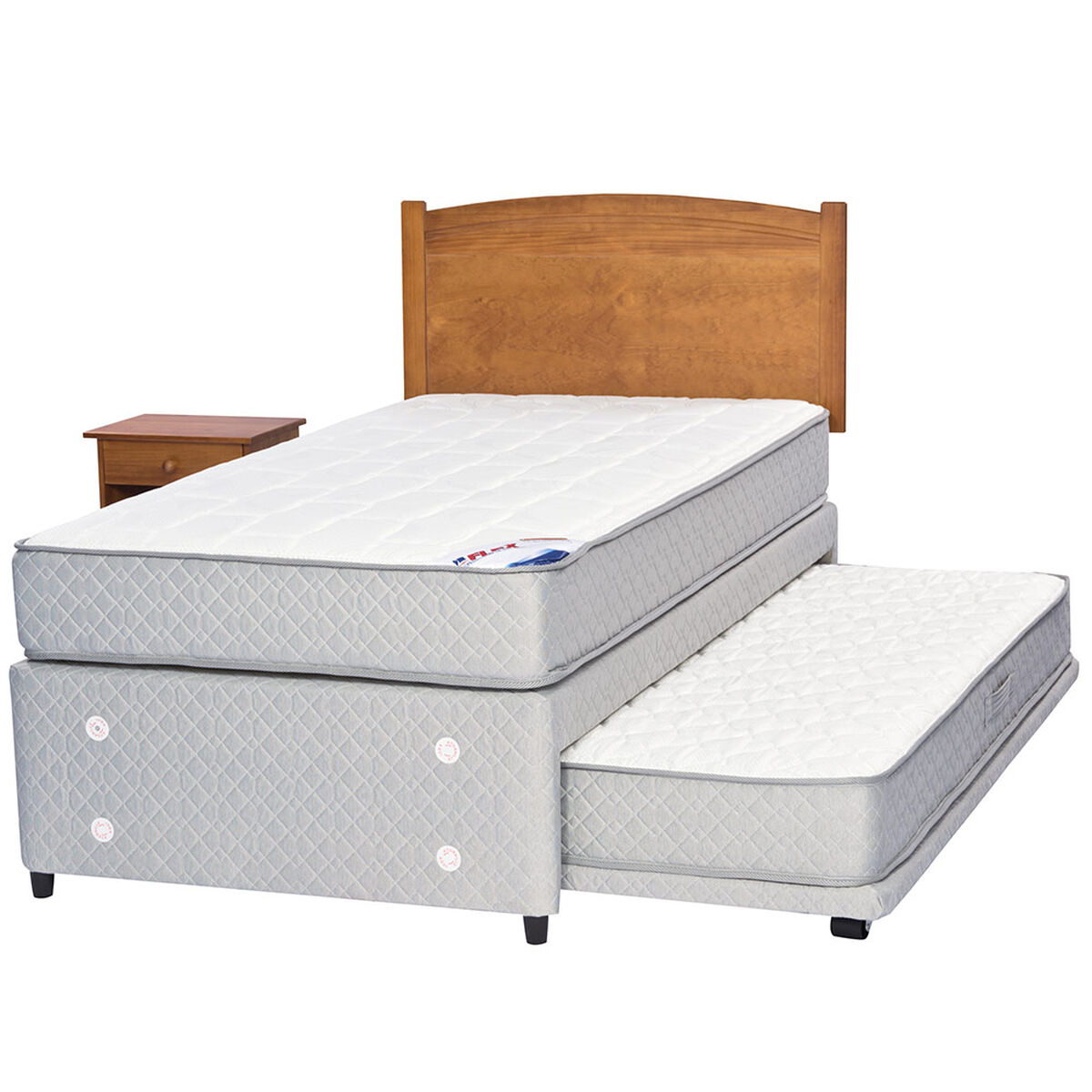 Diván Therapedic 1,5 Pl Flex + Muebles Arezzo