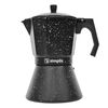 Cafetera Italiana Simplit Granito 12 Tazas Negro